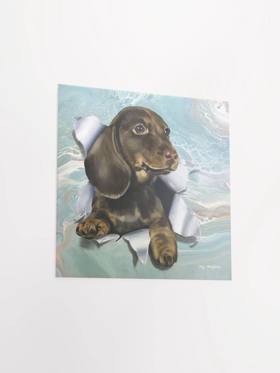 Puppy Breaking Through Print product image (3)