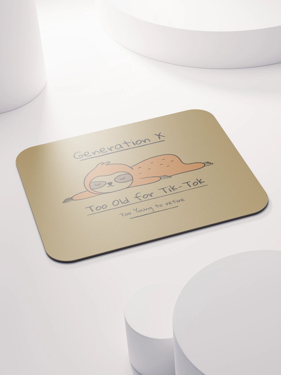 Classic Generation X Sloth Mouse Pad product image (4)