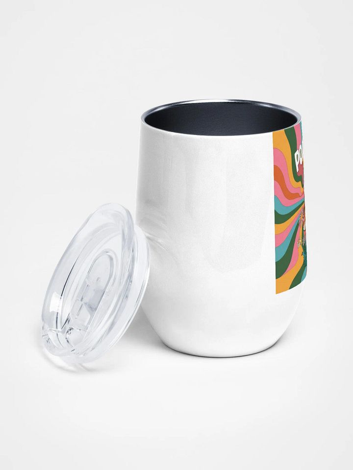 Psychedelic Squirrel Wine Tumbler product image (2)