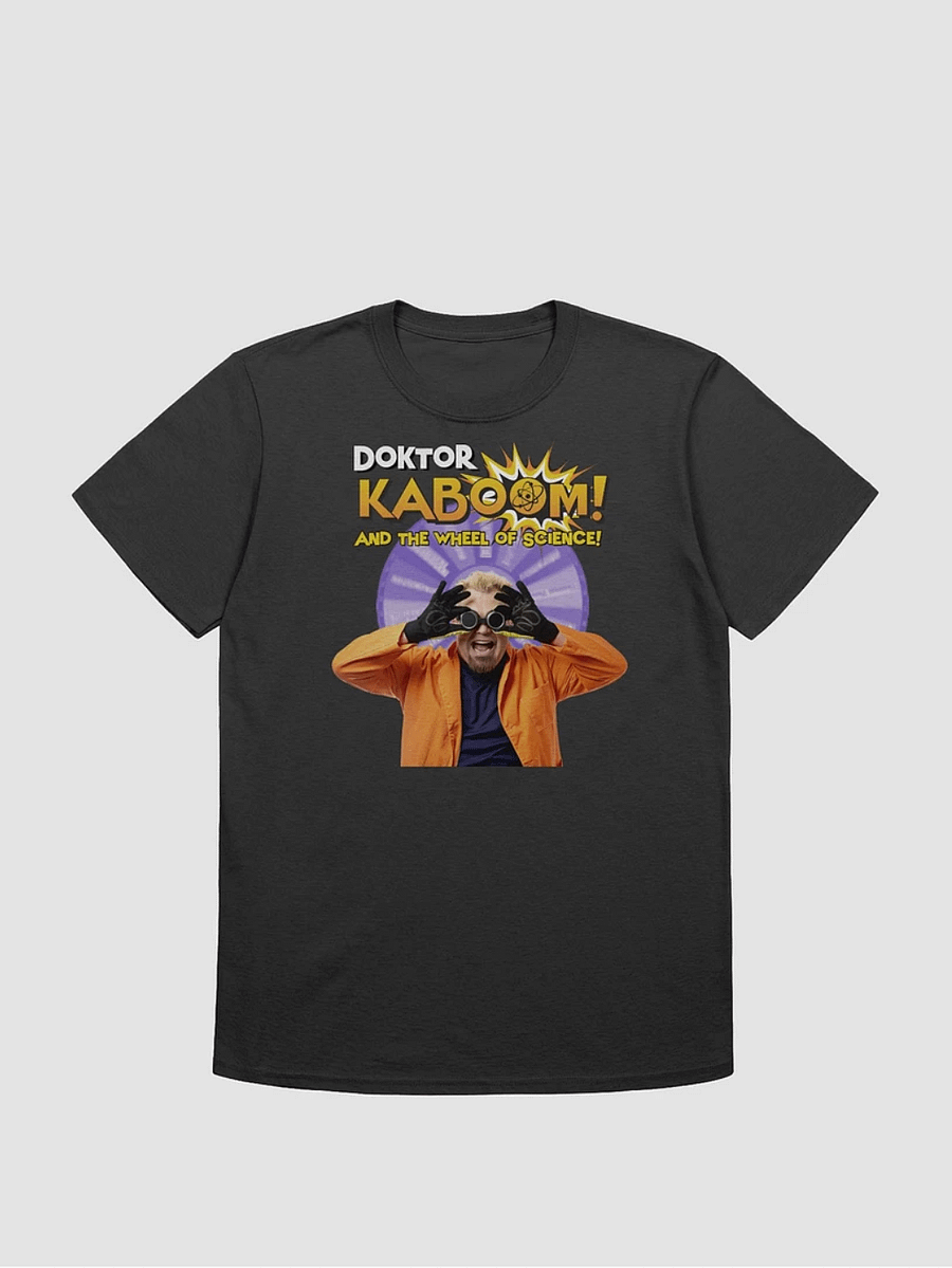 Doktor Kaboom and The Wheel of Science! T-shirt product image (2)