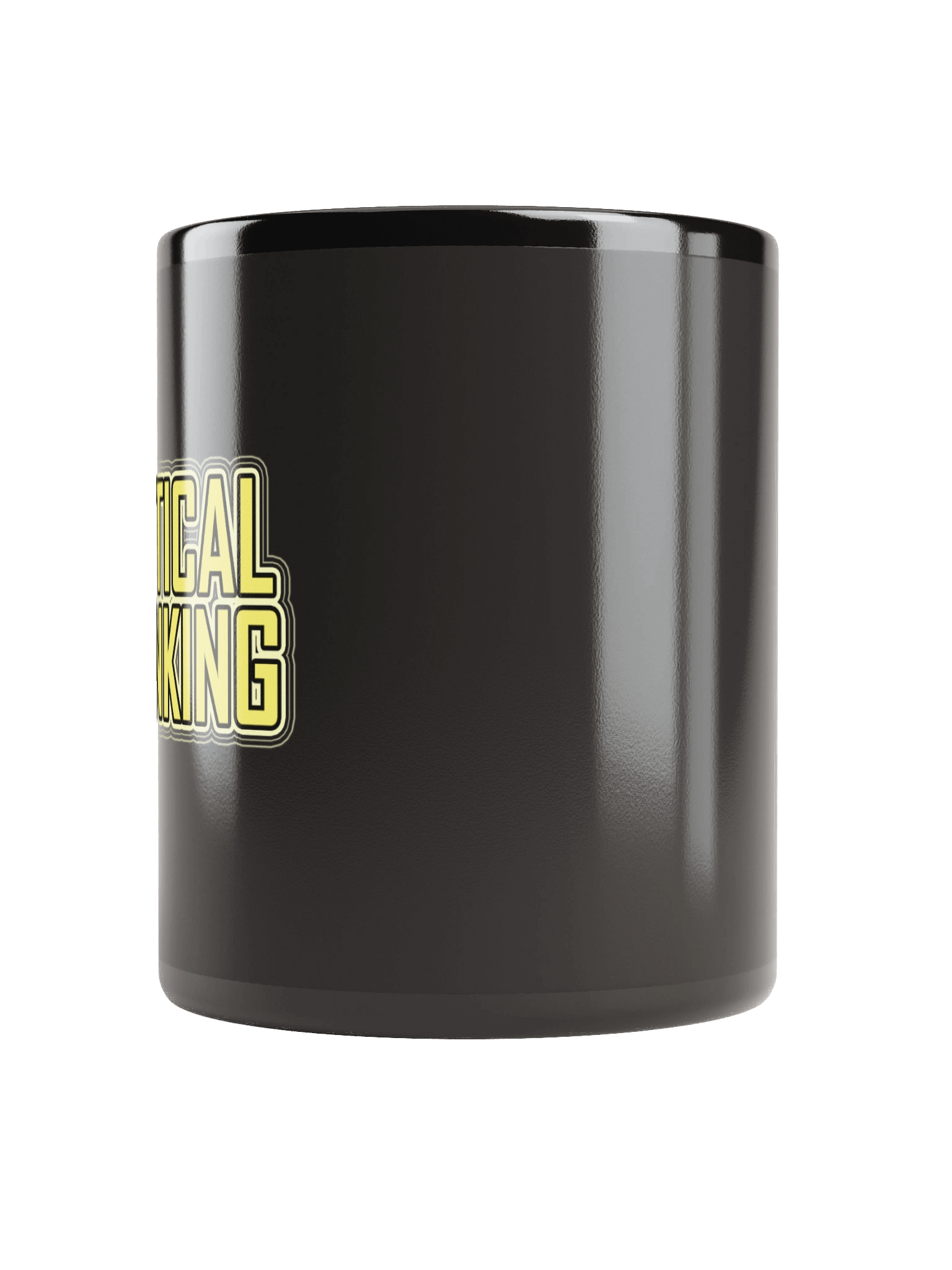 Promote Critical Thinking Now - Black Mug product image (4)