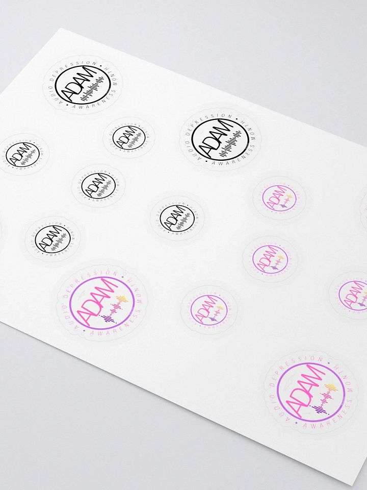 Audio Depression Awareness Month stickers product image (2)