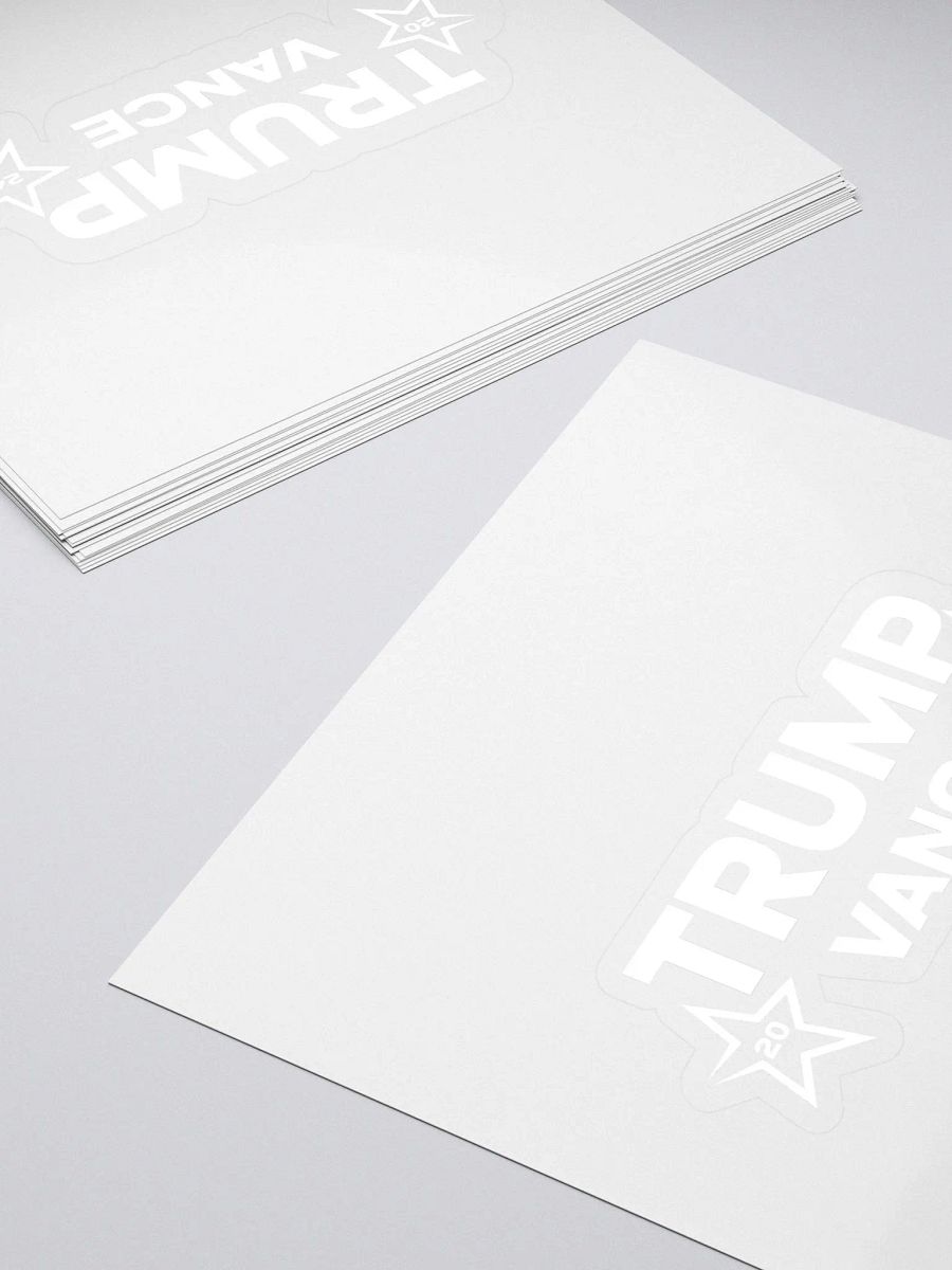Trump Vance Die Cut Stickers product image (4)