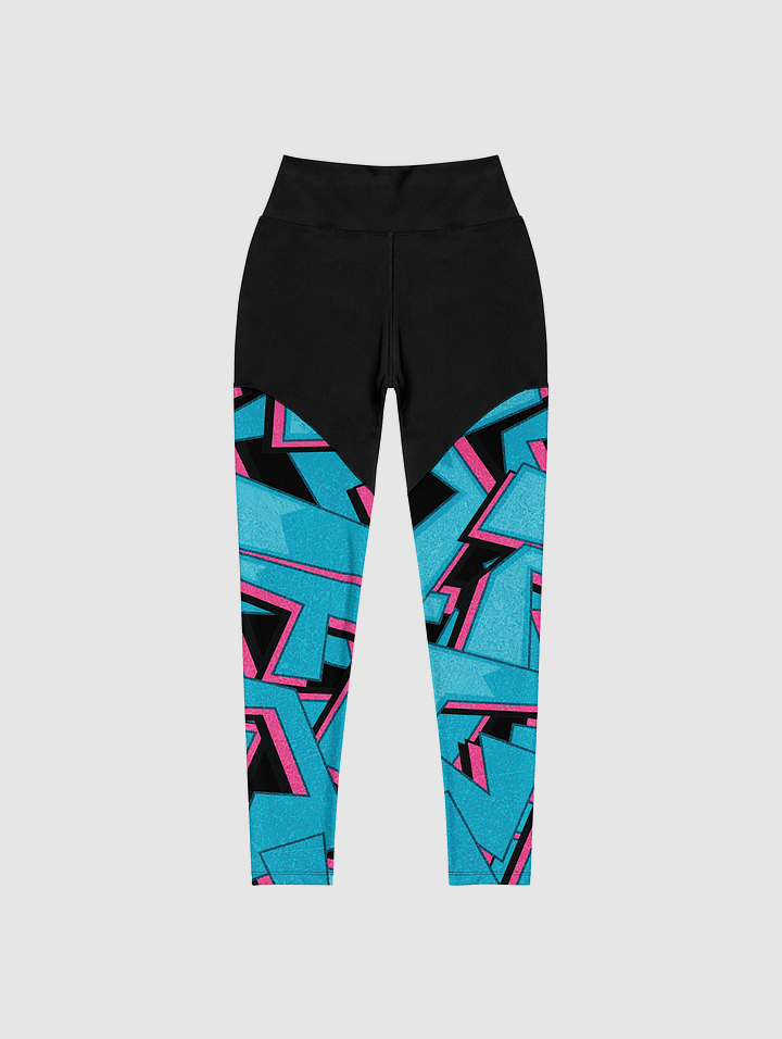 Wyld Megzie Leggings w/ Pocket (blue) product image (2)