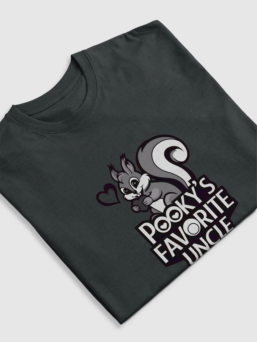 Super Soft and Comfy Traditional Tee: Pooky's Favorite Uncle B&W product image (5)