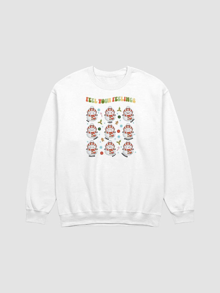 Feel Your Feelings Sweatshirt 🎄❤️ product image (2)