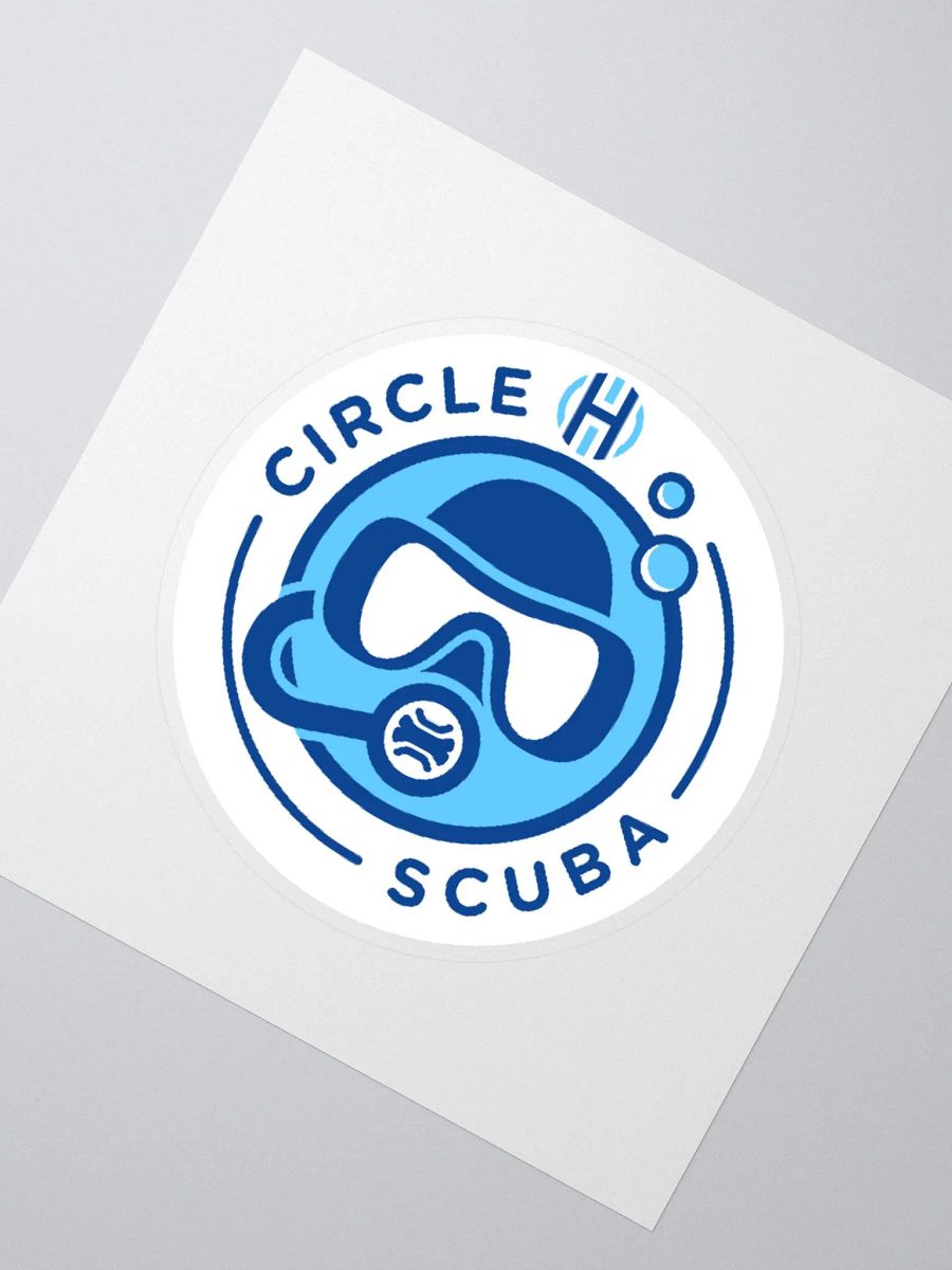 Circle H Scuba Sticker product image (2)