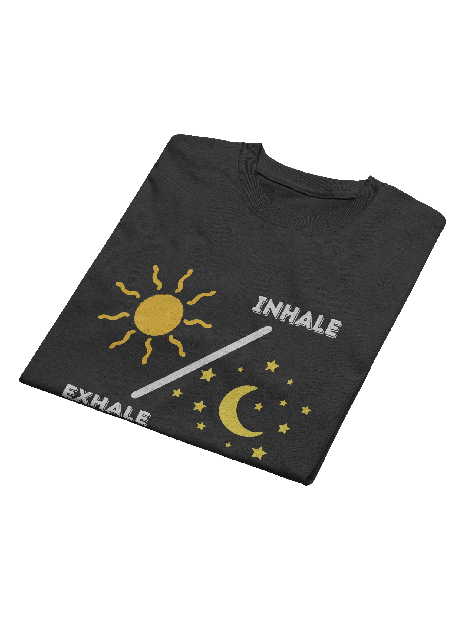 Inhale Exhale T-Shirt - Cosmic Comfort Wear product image (4)