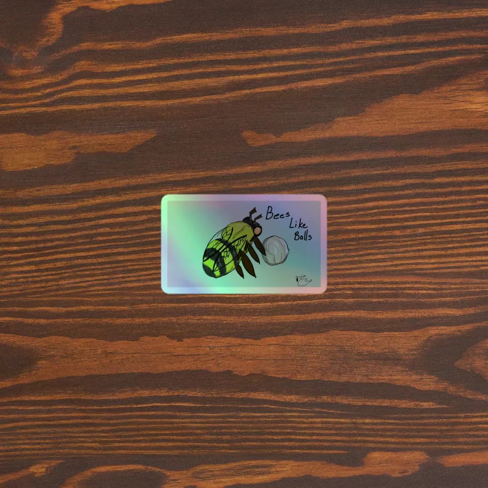 Bees Like Balls Sticker product image (5)