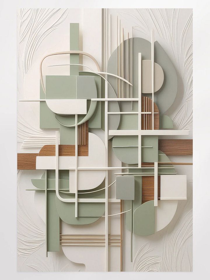 Modern Minimalist Art Poster - v3 - Large 24x36 Inches product image (1)