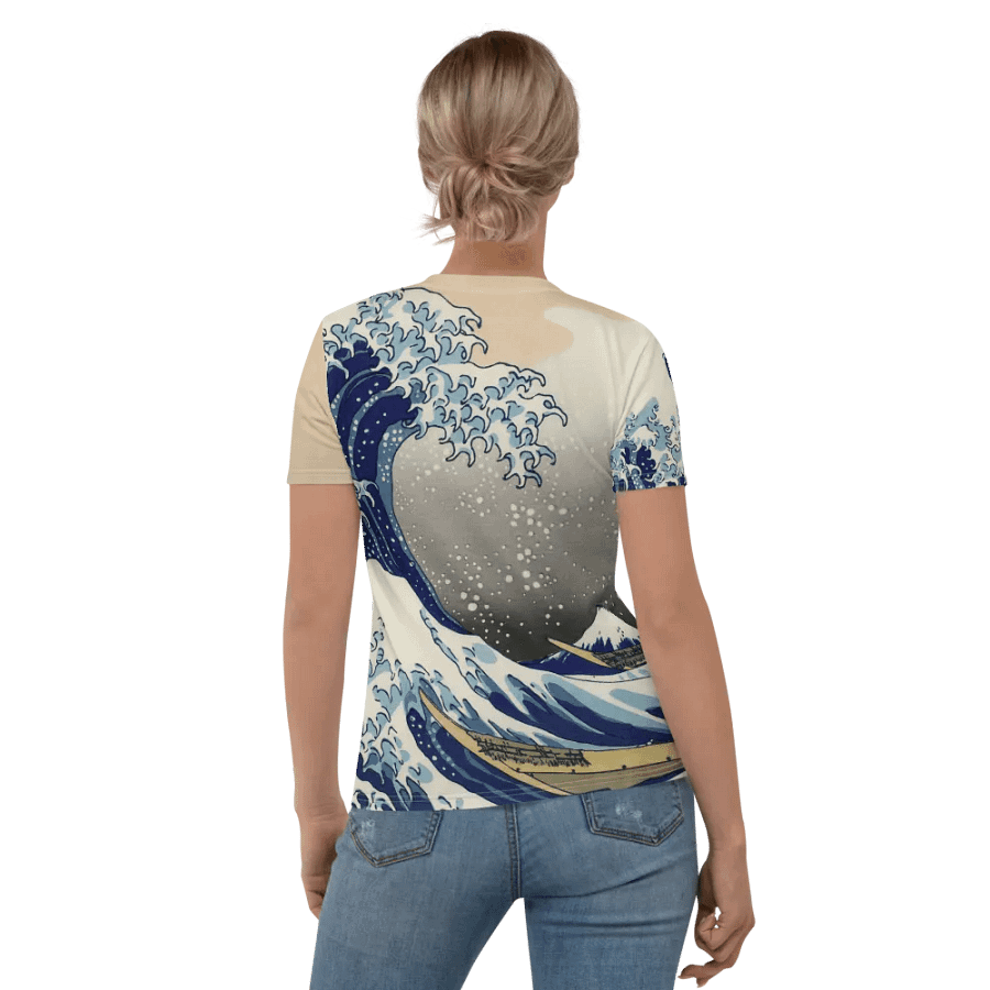 Great Wave Crew Neck T-Shirt product image (4)