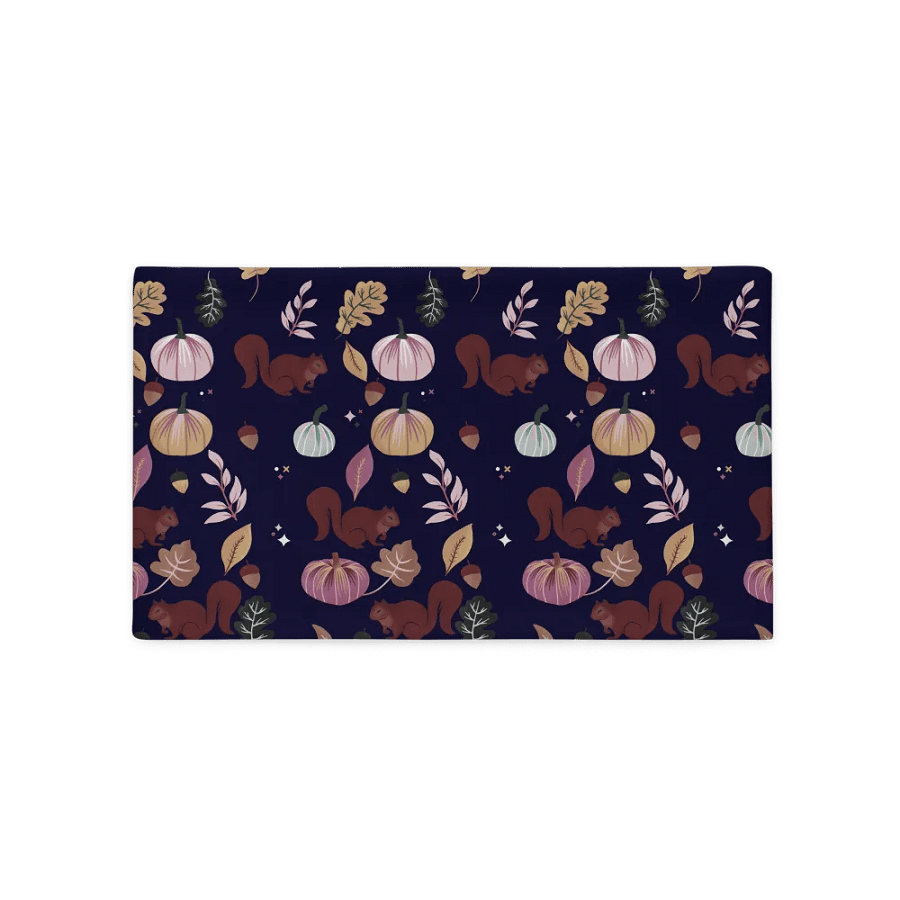 Pumpkins & Friends Deep Blue • Pillow Case product image (2)