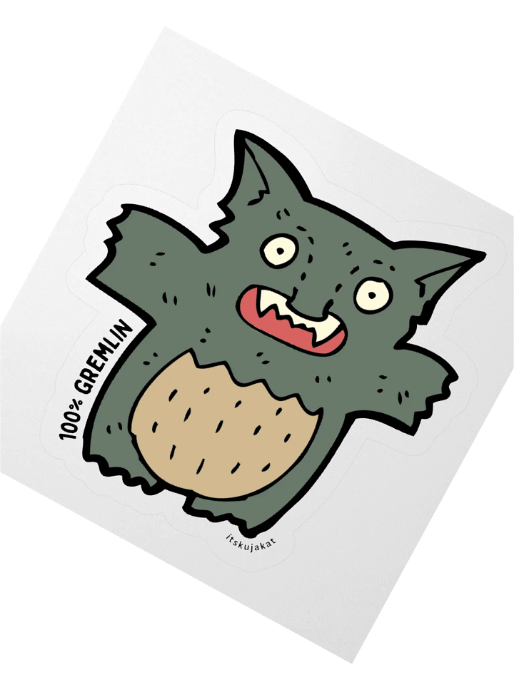 100% That Gremlin Sticker product image (6)