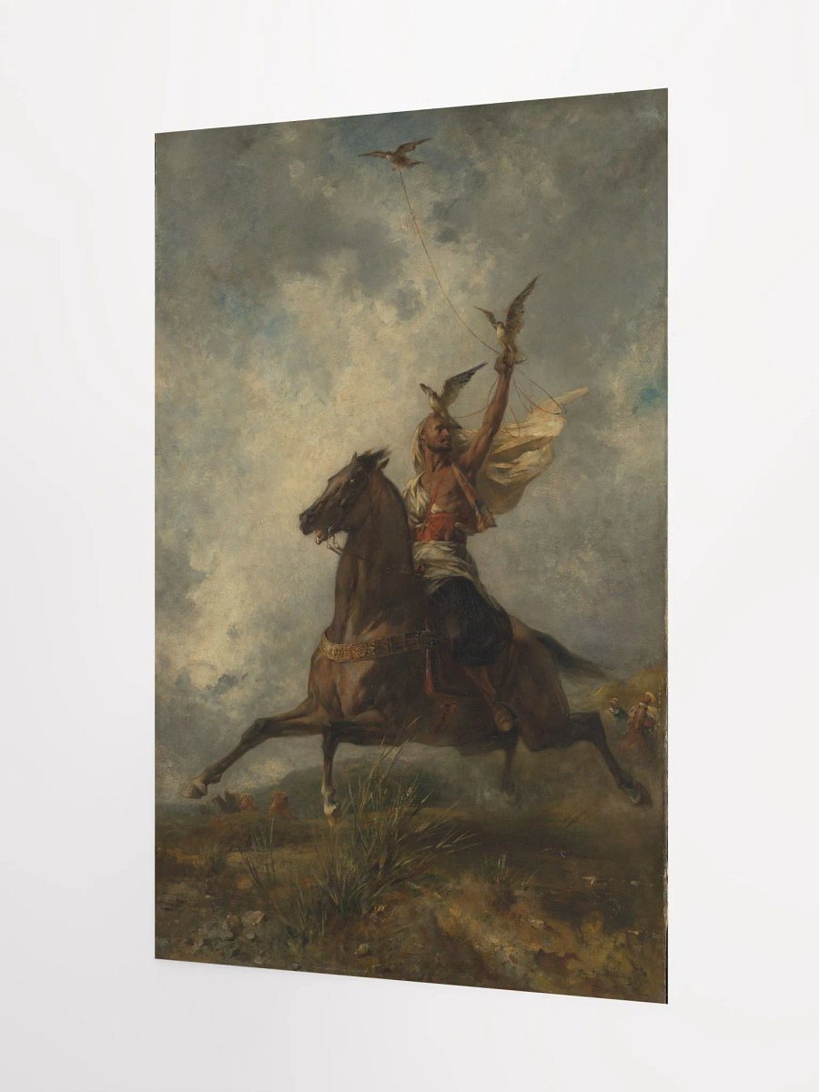 Digital copy The Arab Falconer By Eugène Fromentin French 1864/Enhanced Matte Paper Poster (in) by Allcolor product image (3)