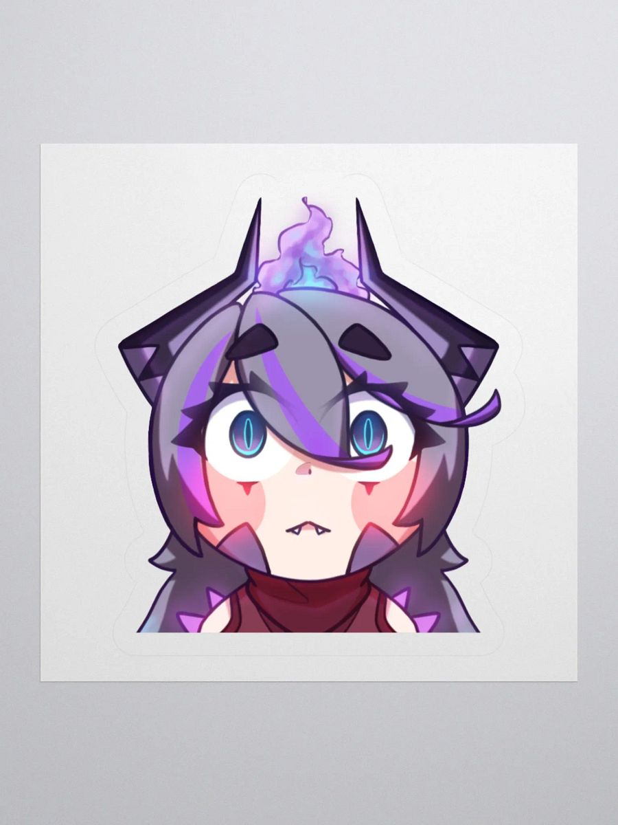 PhibiFlushed Sticker product image (1)