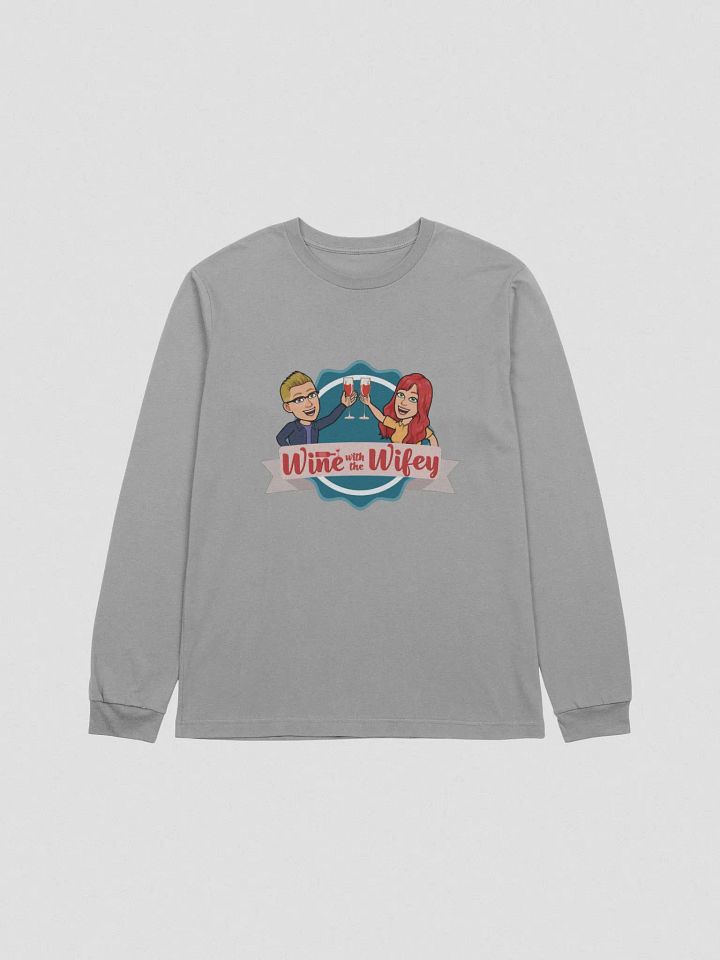 Wine With the Wifey Long Sleeve T-Shirt product image (2)