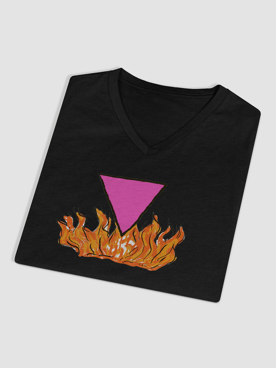 Burn It All Down Relaxed V-Neck Tee product image (31)