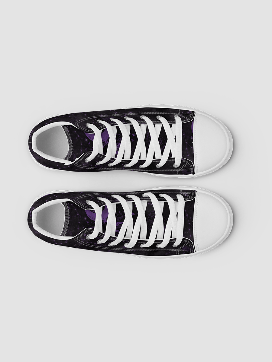 Moon and Sun Women's High Top Canvas Shoes product image (3)