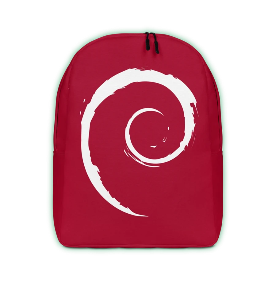 Backpack with Debian Swirl product image (1)