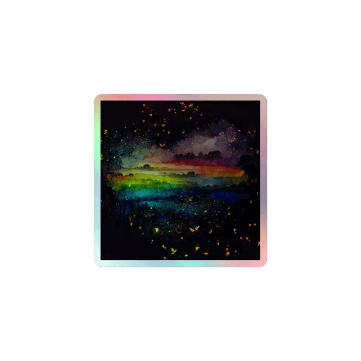 Mystical Dreamscape Holographic Sticker Sheet product image (1)