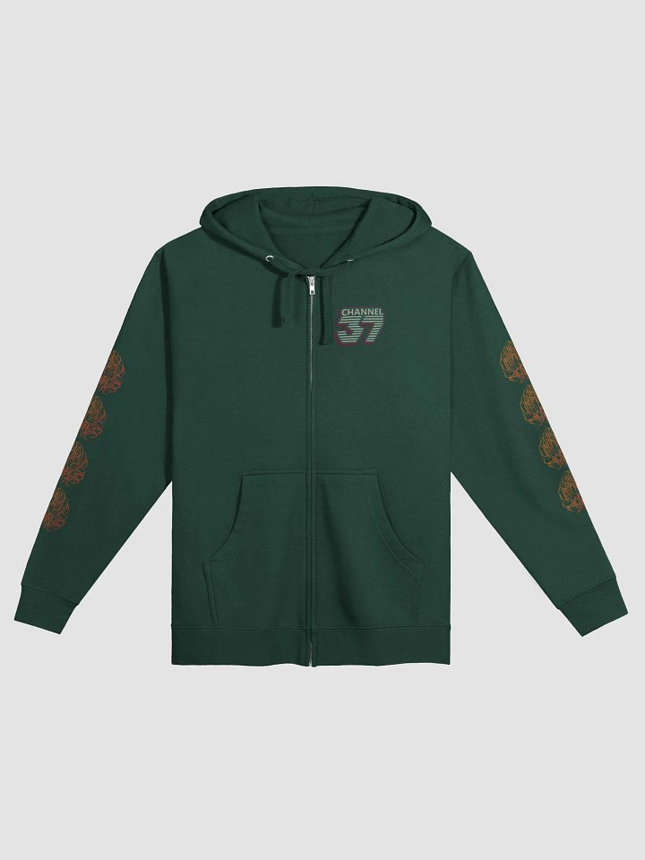 Channel 37 - Retro (Zip-up Hoodie) product image (1)