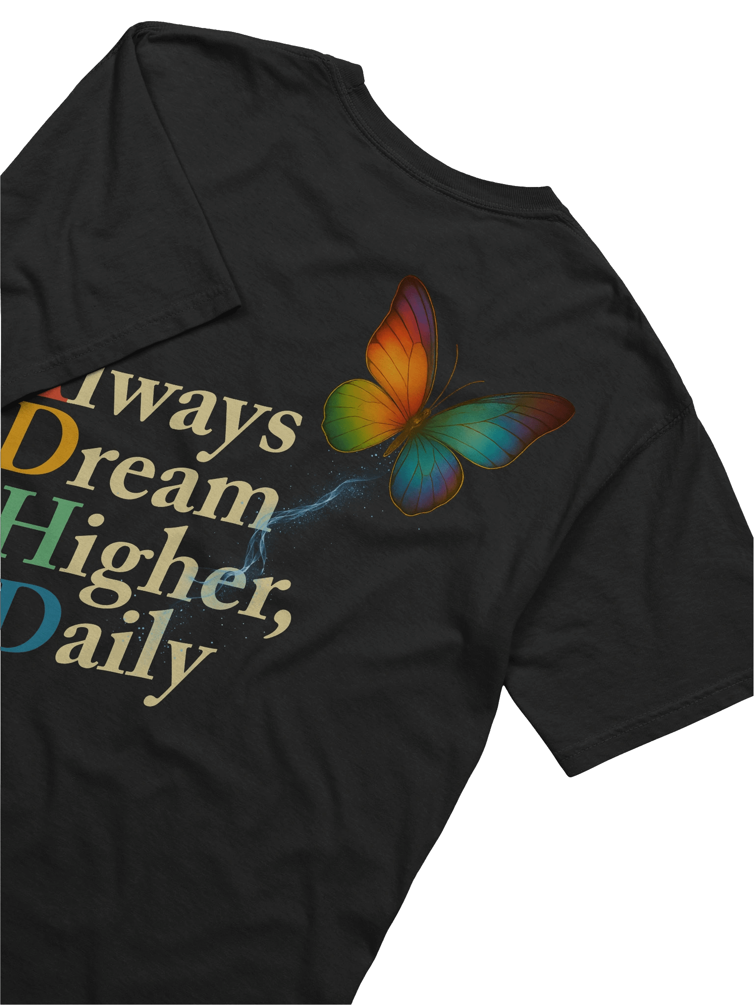 Always Dream Higher, Daily Butterfly Cotton Tee product image (47)