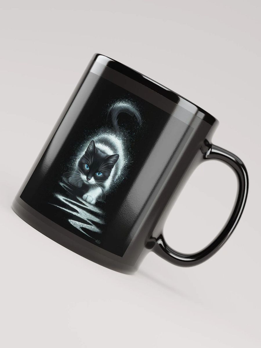 Mystic Blue-Eyed Cat Lovers Black Mug product image (4)
