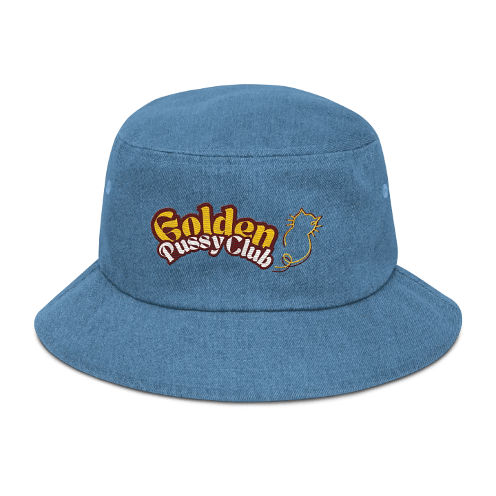GOLDEN PUSSY CLUB denim bucket hat product image (1)