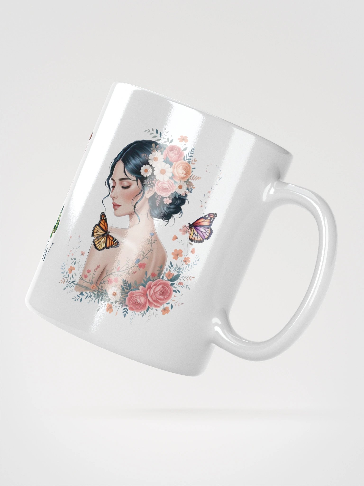You Are Loved Floral Mug product image (3)