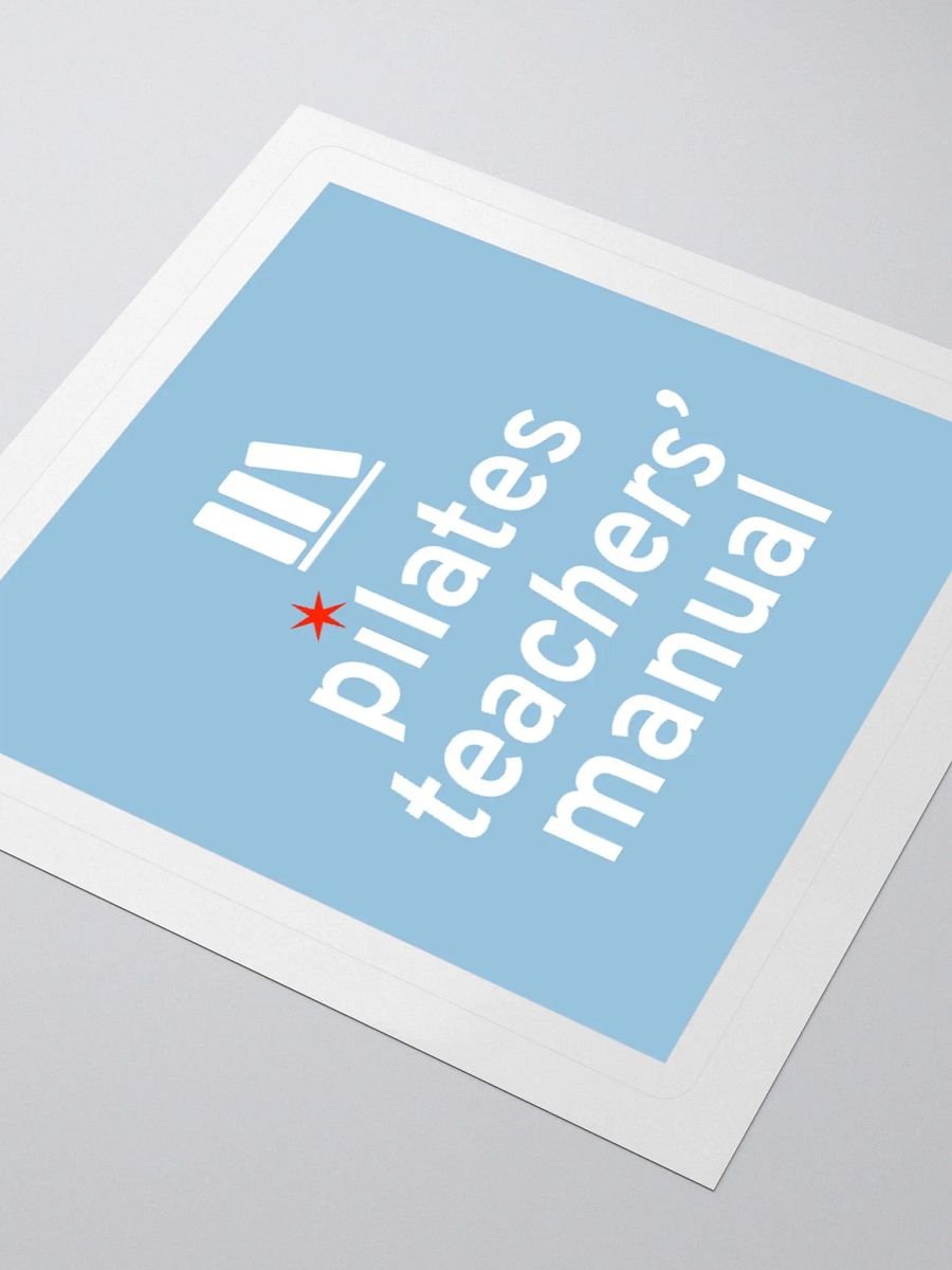 Sticker - Pilates Teachers' Manual podcast product image (3)