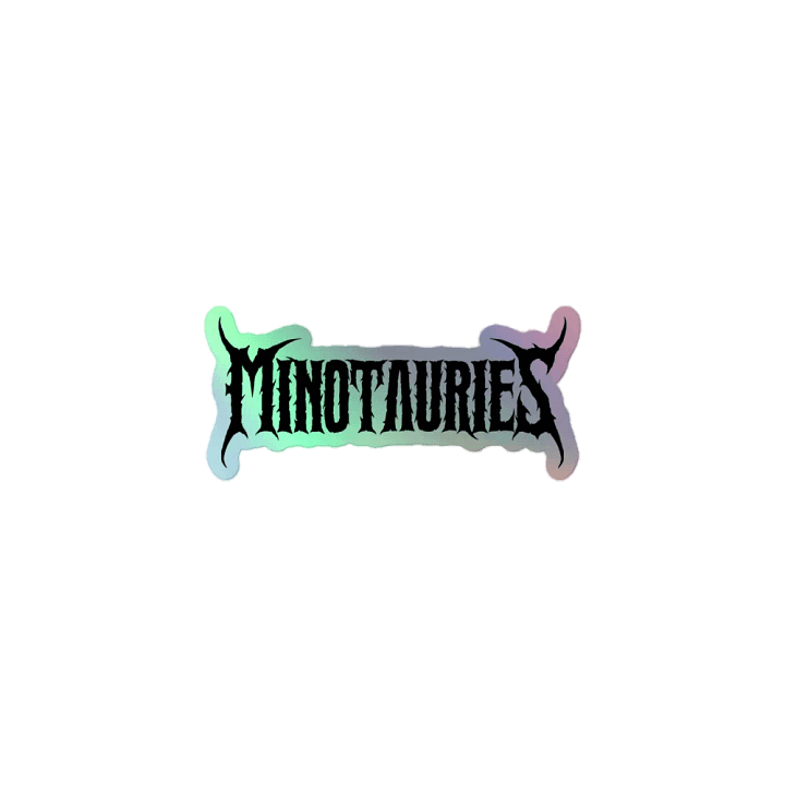Metal Mino Holographic Sticker product image (1)