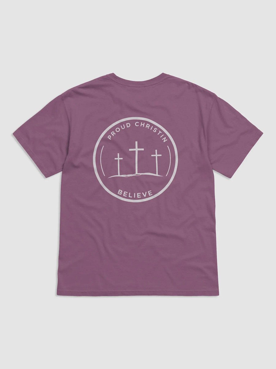 Minimalist Cross Logo Comfort T-Shirt (front/back) product image (10)