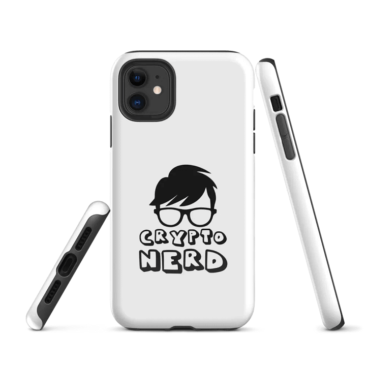 Stealth Armor iPhone® Case 'Crypto Nerd' product image (1)