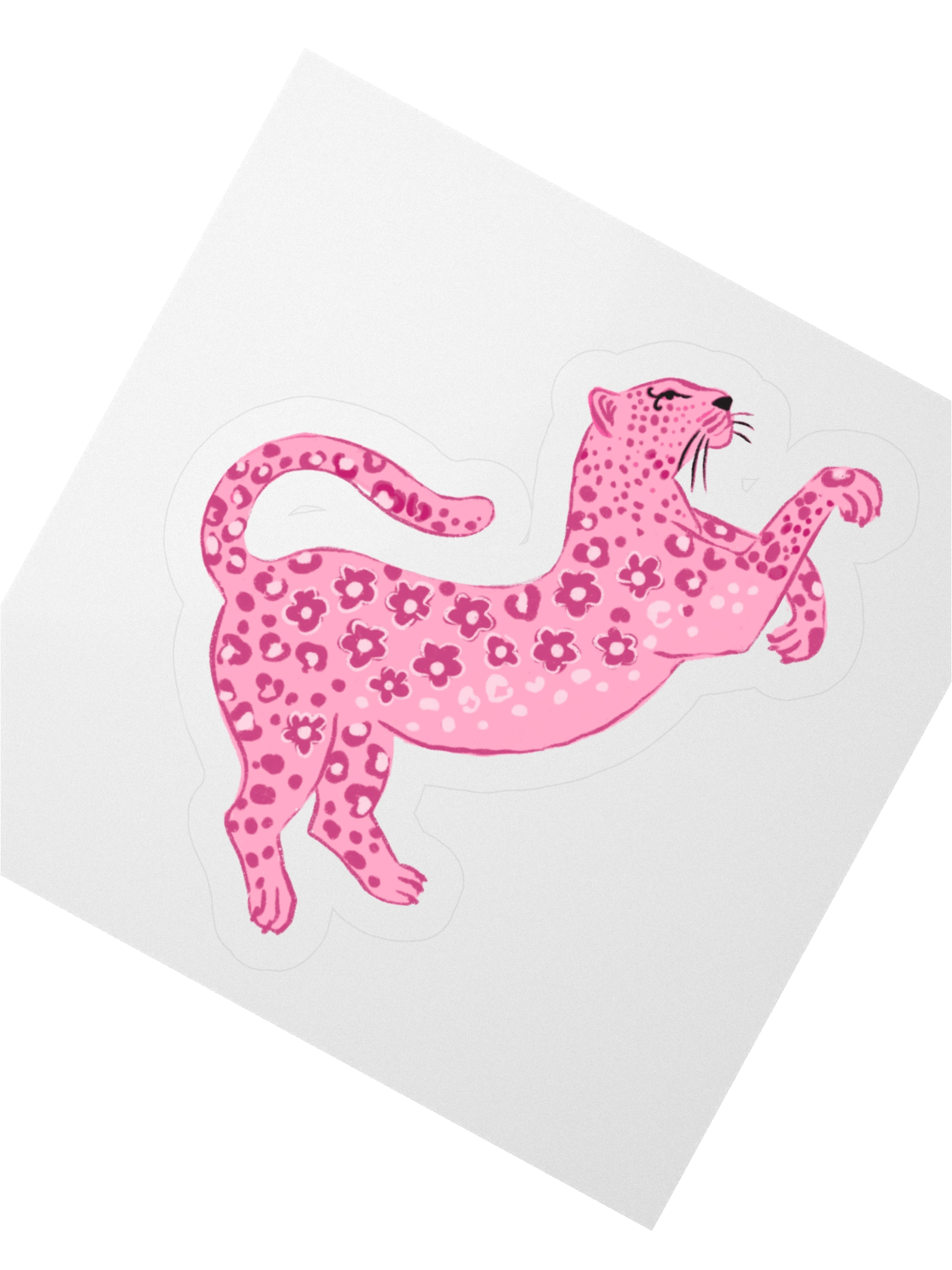 Feline Fine Leopard Stickers product image (2)