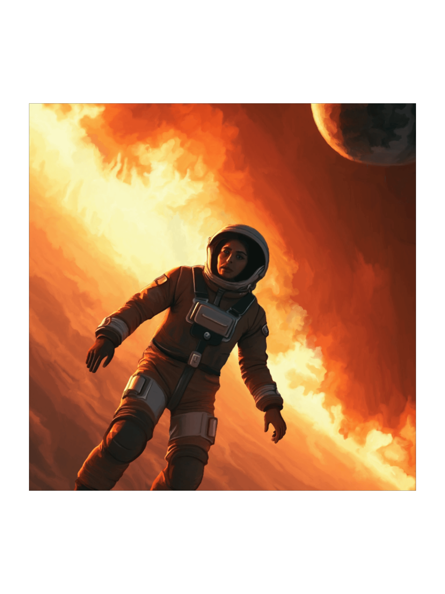 World on Fire Sticker product image (1)