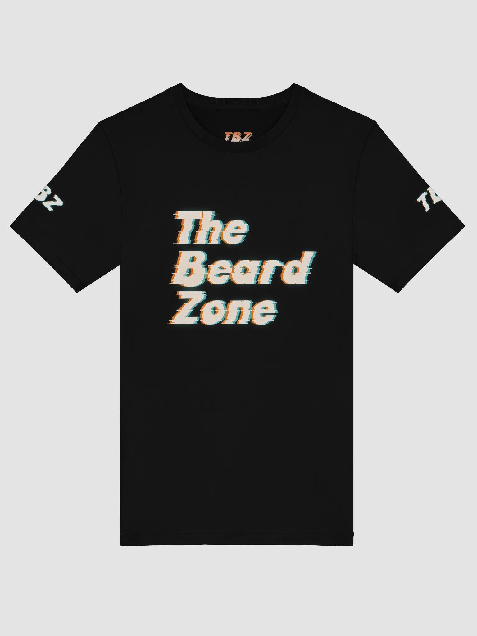 The Beard Zone Glitched T-Shirt product image (33)