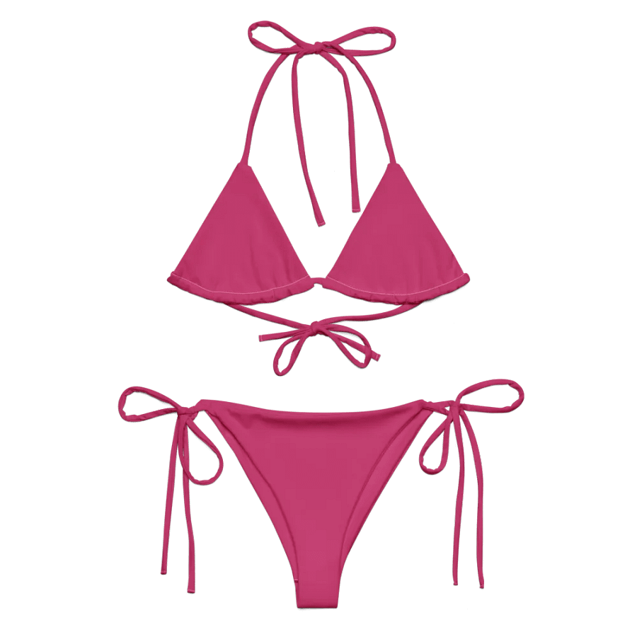 Magenta Pink String Bikini Set product image (5)