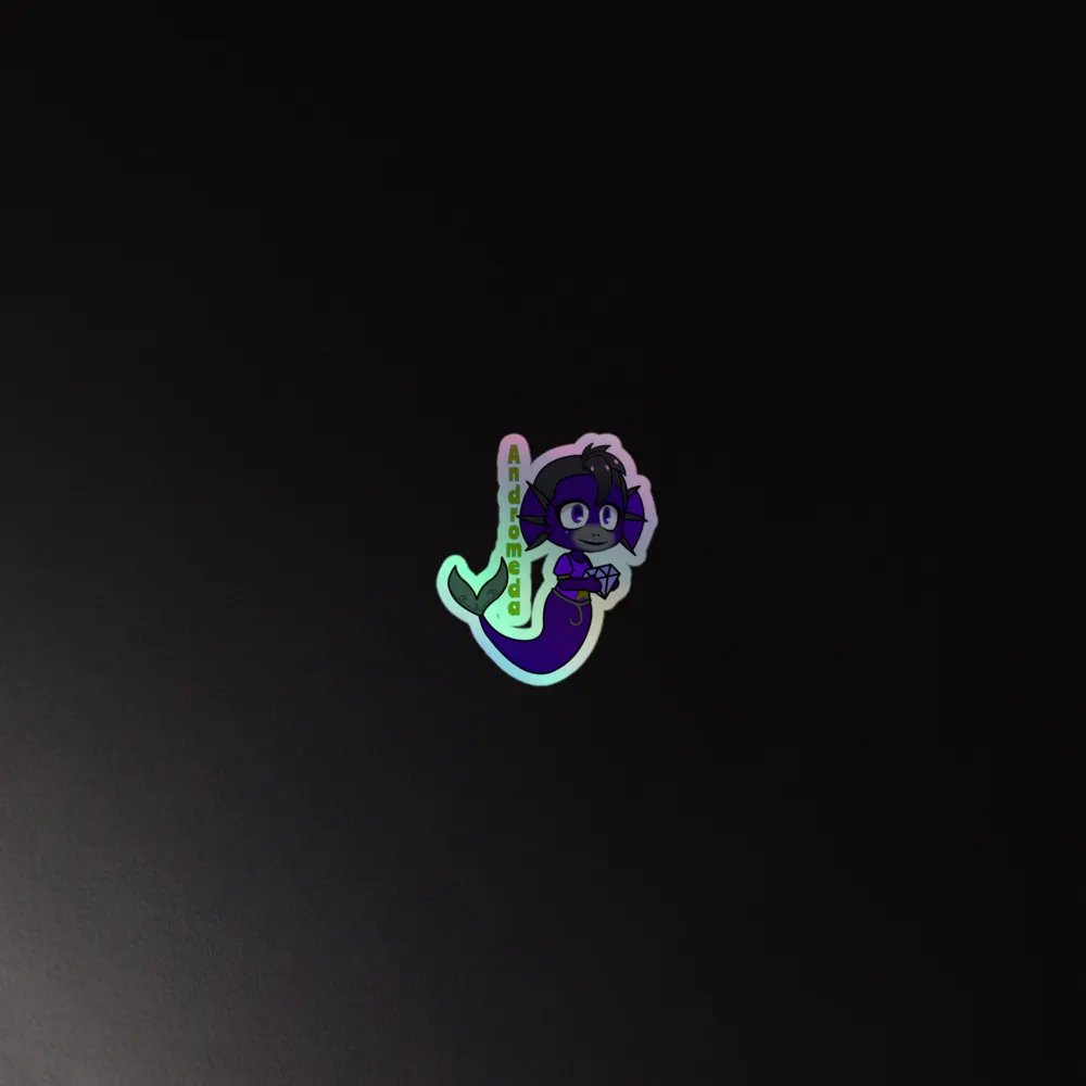 Andromeda - Galaxy Monkees - rainbow sticker product image (2)