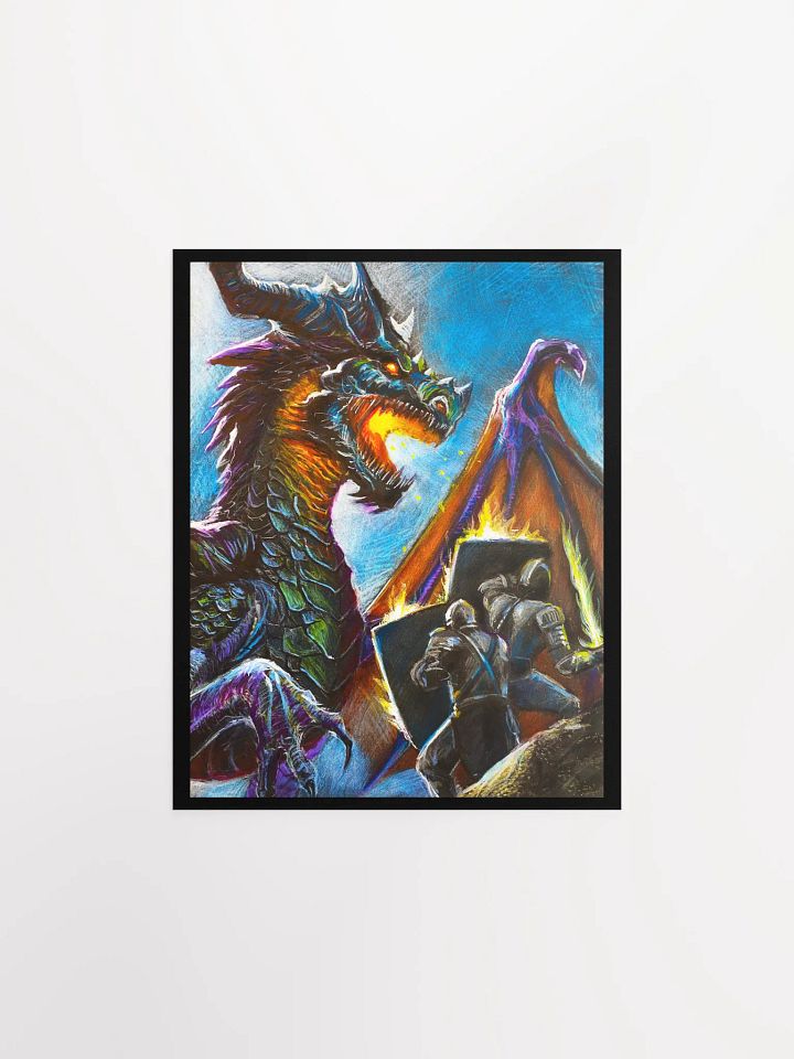 Dragon's Fury Matte Print product image (1)