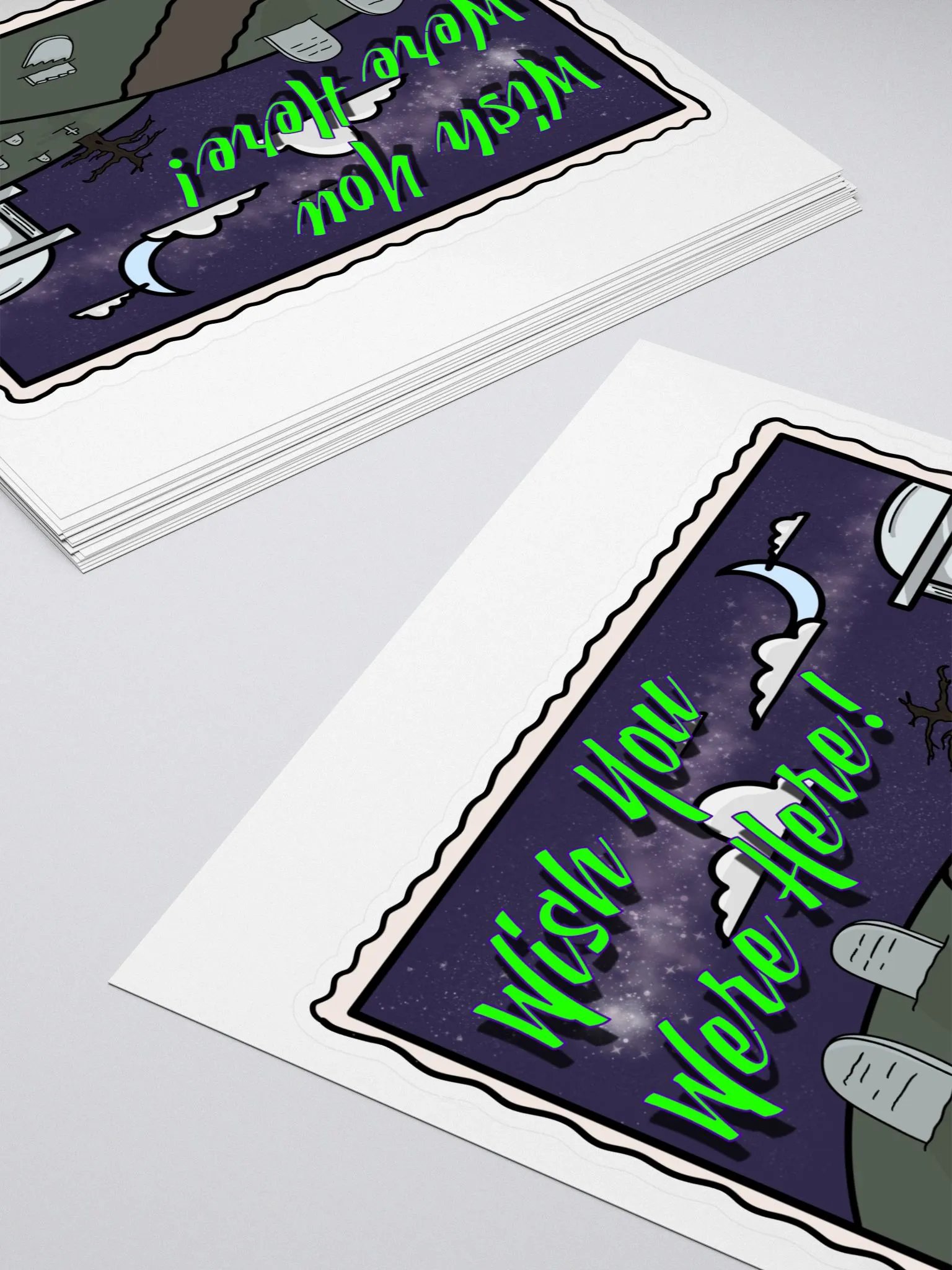 Wish You Were Here Sticker product image (4)