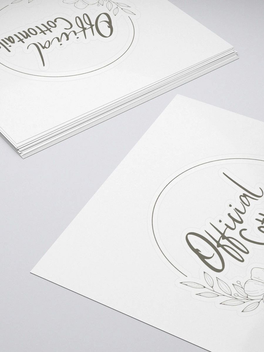 Official Cottontail Sticker product image (4)