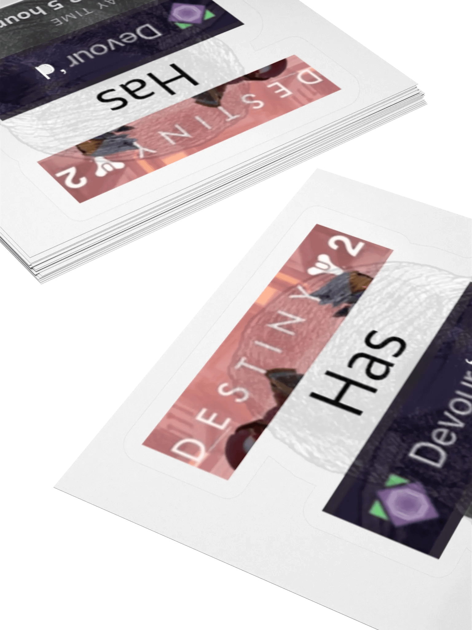 Destiny has devour'd my time sticker by Willguy24 product image (7)