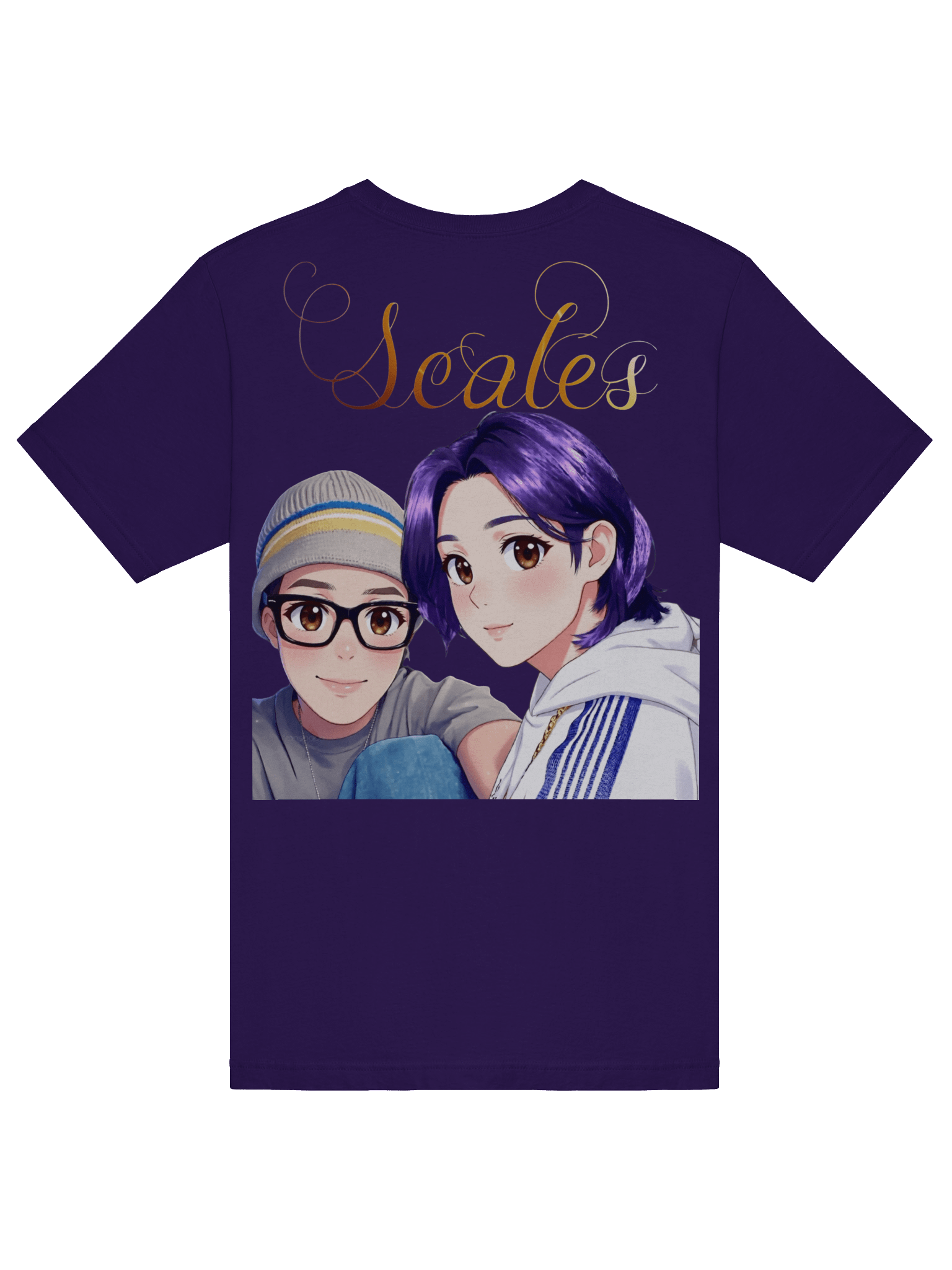 Scales Purple Rain T-Shirt product image (26)