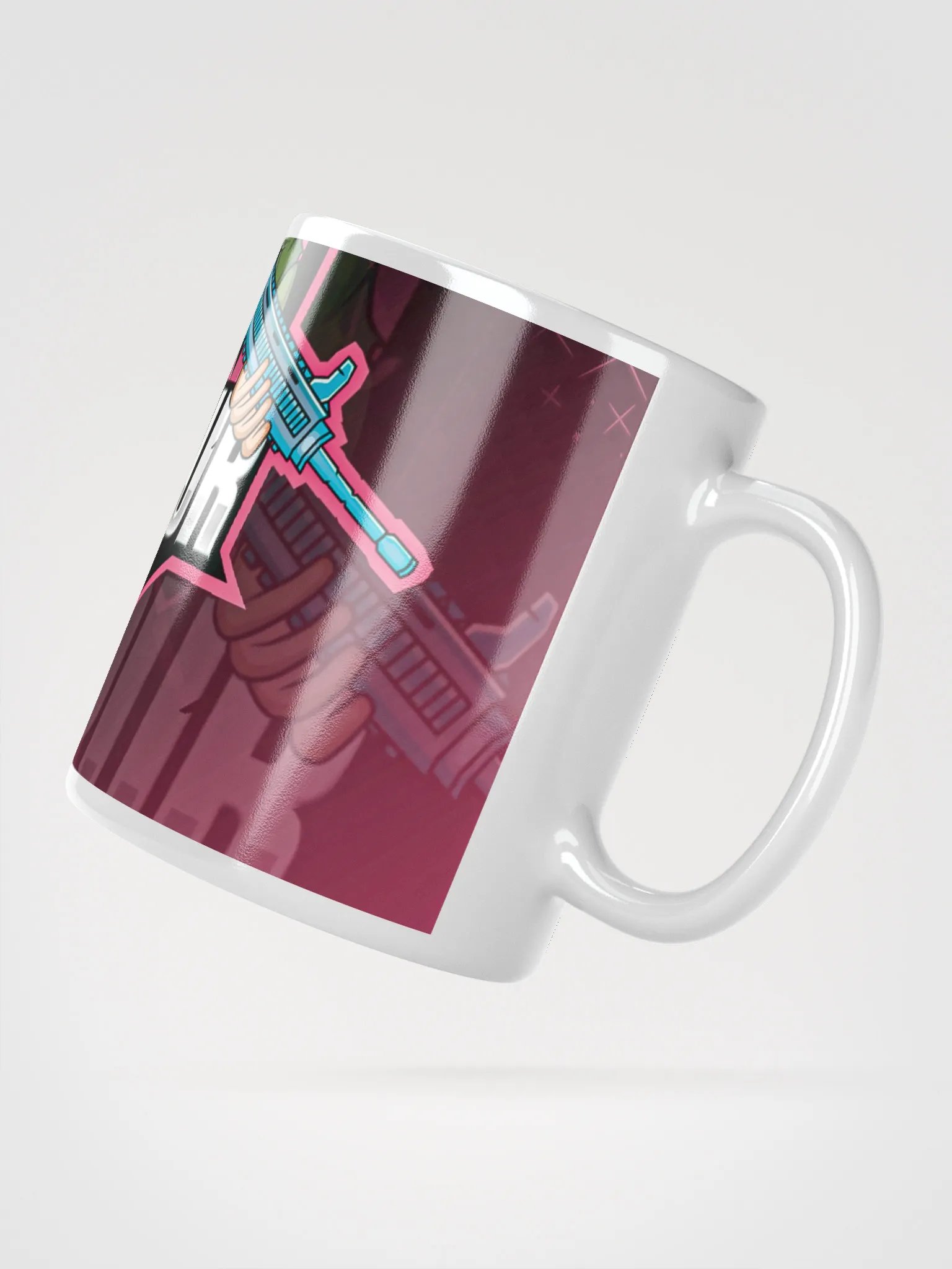 JANAKPUR Gaming Logo White Glossy Mug product image (6)
