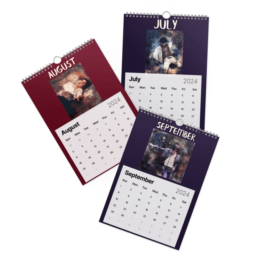 BTS - Jimin 2024 Calendar - Designed by ChimberArt product image (11)