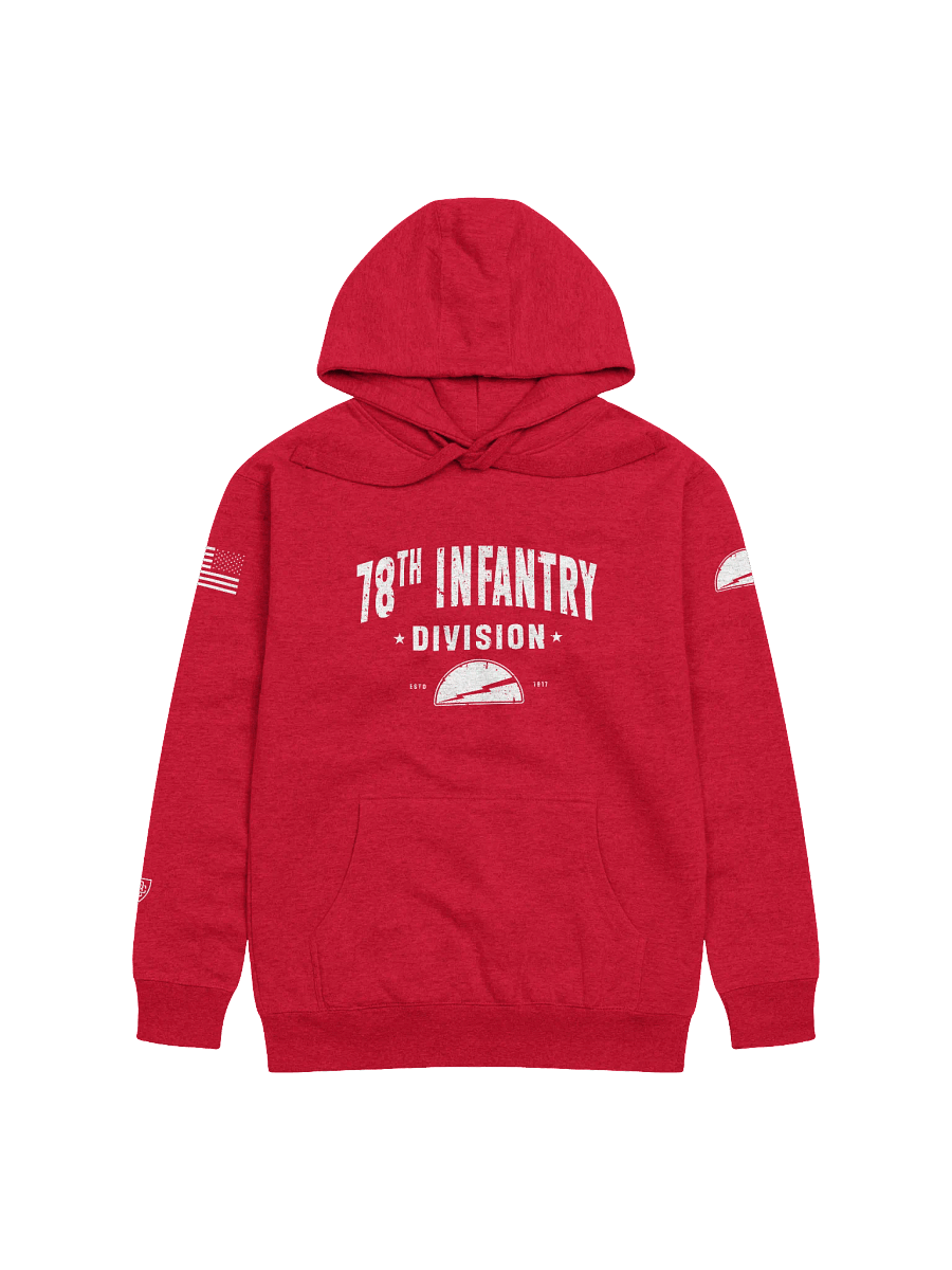 78th Infantry Division - Lightning Division "Distressed" Hoodie product image (2)