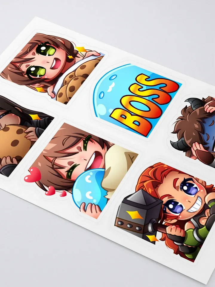 Slime Cafe Sticker Sheet product image (2)