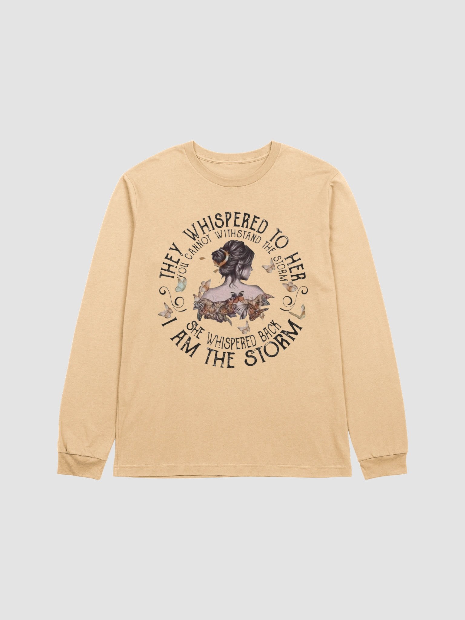 Butterfly Whisper Long Sleeve T-Shirt product image (1)