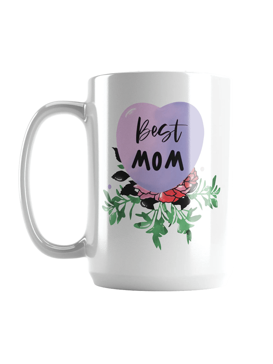 Floral Heart Best Mom Mug product image (6)