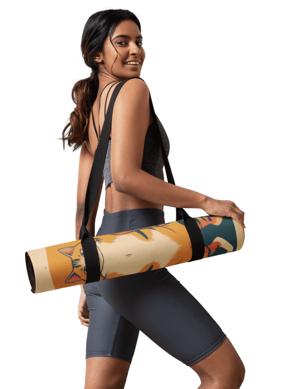 Retro Cats Yoga Mat product image (3)